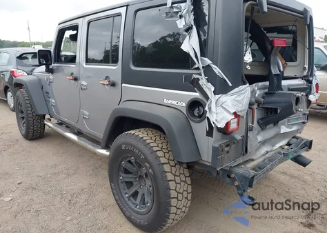 2016 Jeep Wrangler Unlimited Sport z USA, uszkodzony, nr VIN 1C4BJWDG5GL329690